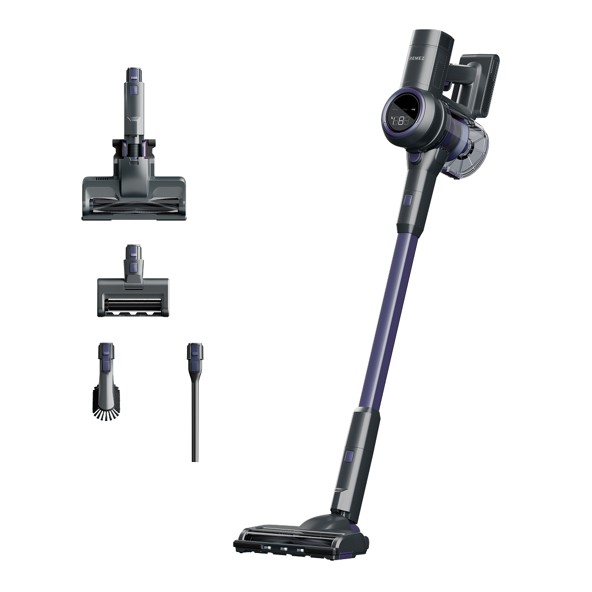 547_01 REMEZ MultiClick Engineered беспроводной пылесос на 80 минут модуль 1